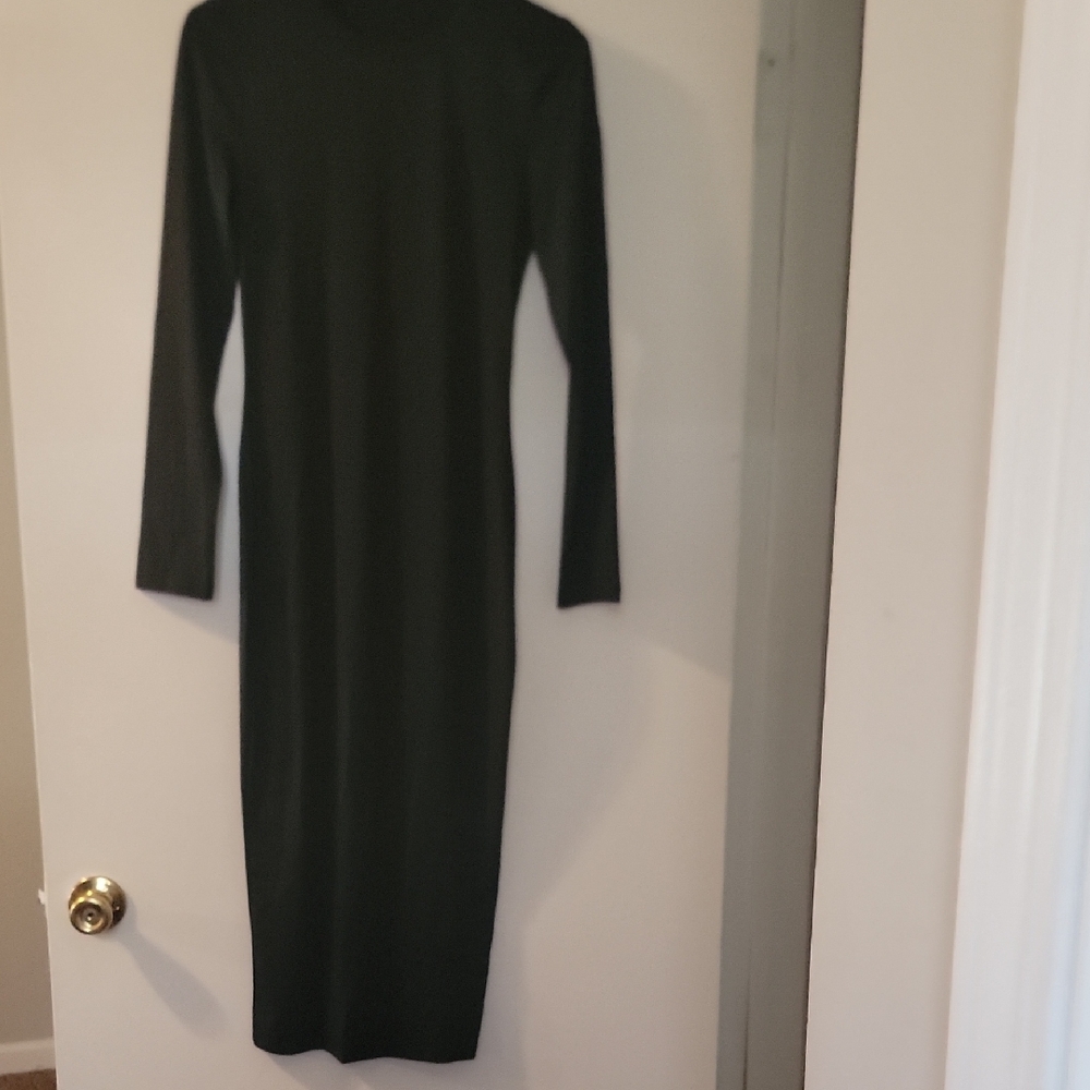 Chic Black Long Sleeve Dress